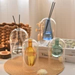 Transparent Coloful Glass Aromatherapy Diffuser Bottle