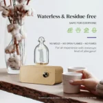 Nebulizing Essential Oil Diffuser – Battery Operated Wood & Glass - Image 4