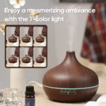 Wood Grain Aromatherapy Diffuser - Image 4