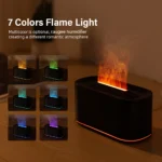 Air Humidifier Essential Oils Diffuser Flame Aroma Humidifier - Image 2