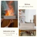 Simulation Colorful Flame Aroma Diffuser - Image 3