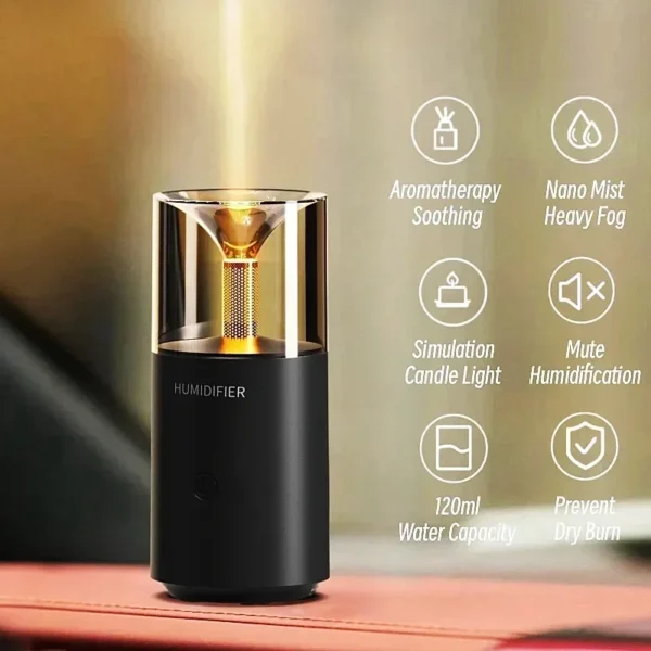 Candlelight Aroma Diffuser - PeersHome Premium Scent