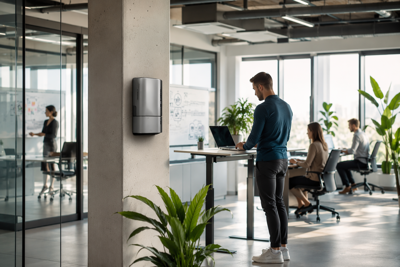 waterless office diffuser cover