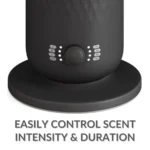 Waterless cold air scent diffuser for homes offices hotels spas black ABS plastic sleek aesthetic design with quiet operation 4 - Image 4