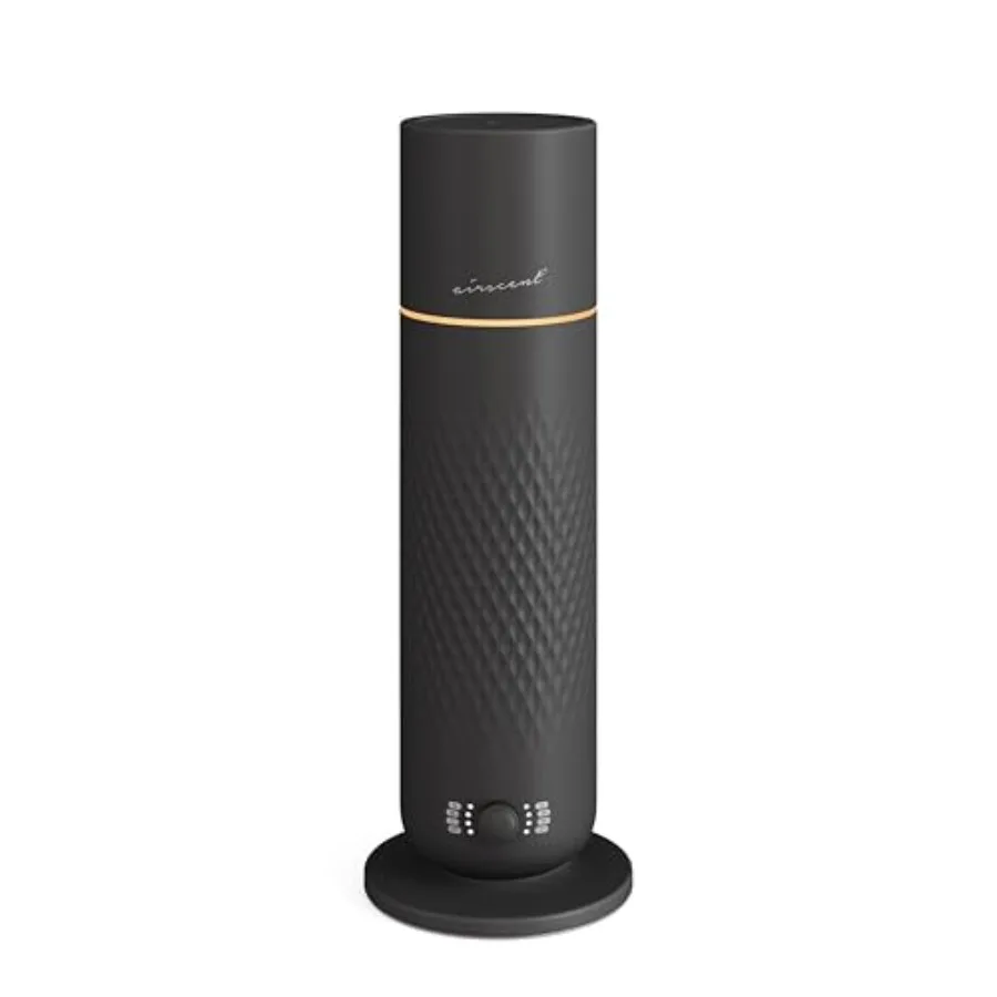 kf-Sedb0c8cdf6de4c48bfc29d909bdfeb24O Waterless cold air scent diffuser for homes offices hotels spas black ABS plastic sleek aesthetic design with quiet operation 4 - Image 1